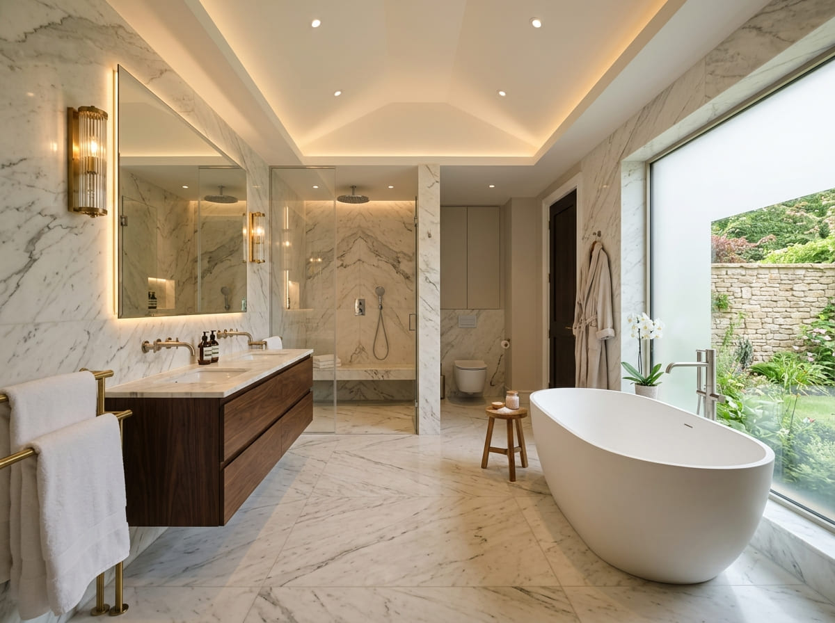 Custom Bathroom Renovation in La Joya